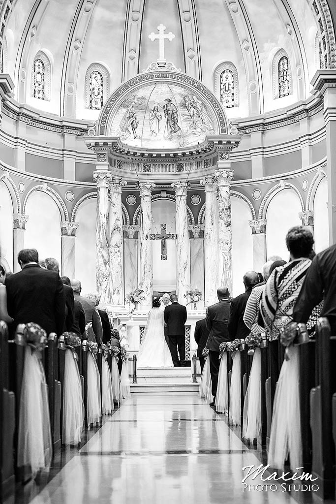 Middletown Ohio Wedding Ceremony St. John's church