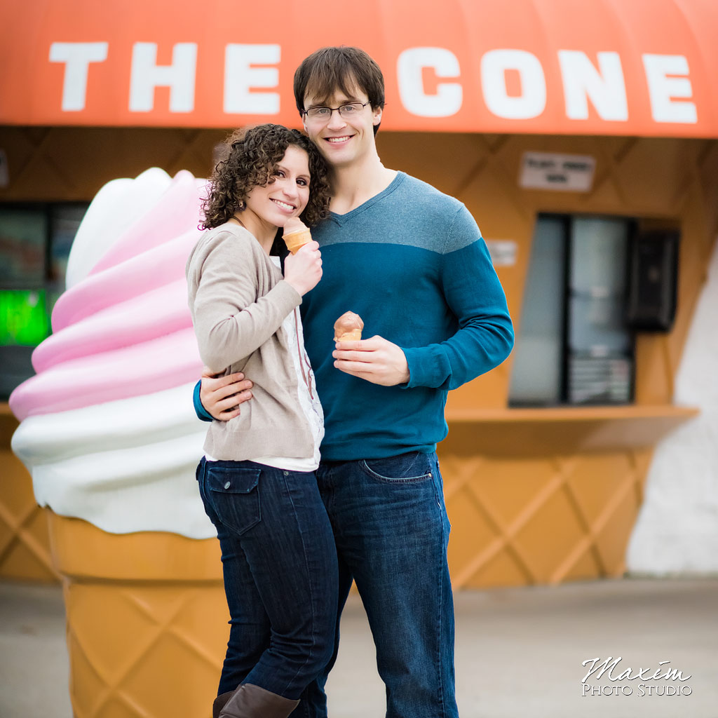 The Cone West Chester Engagement Ohio