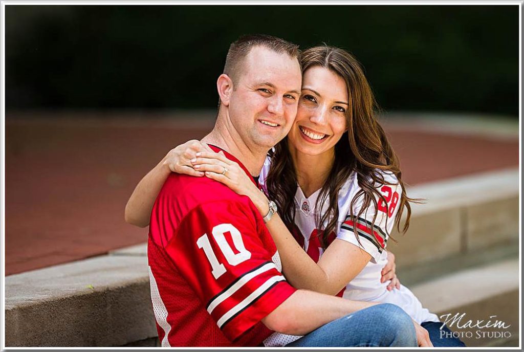 Ohio State University Engagement pictures