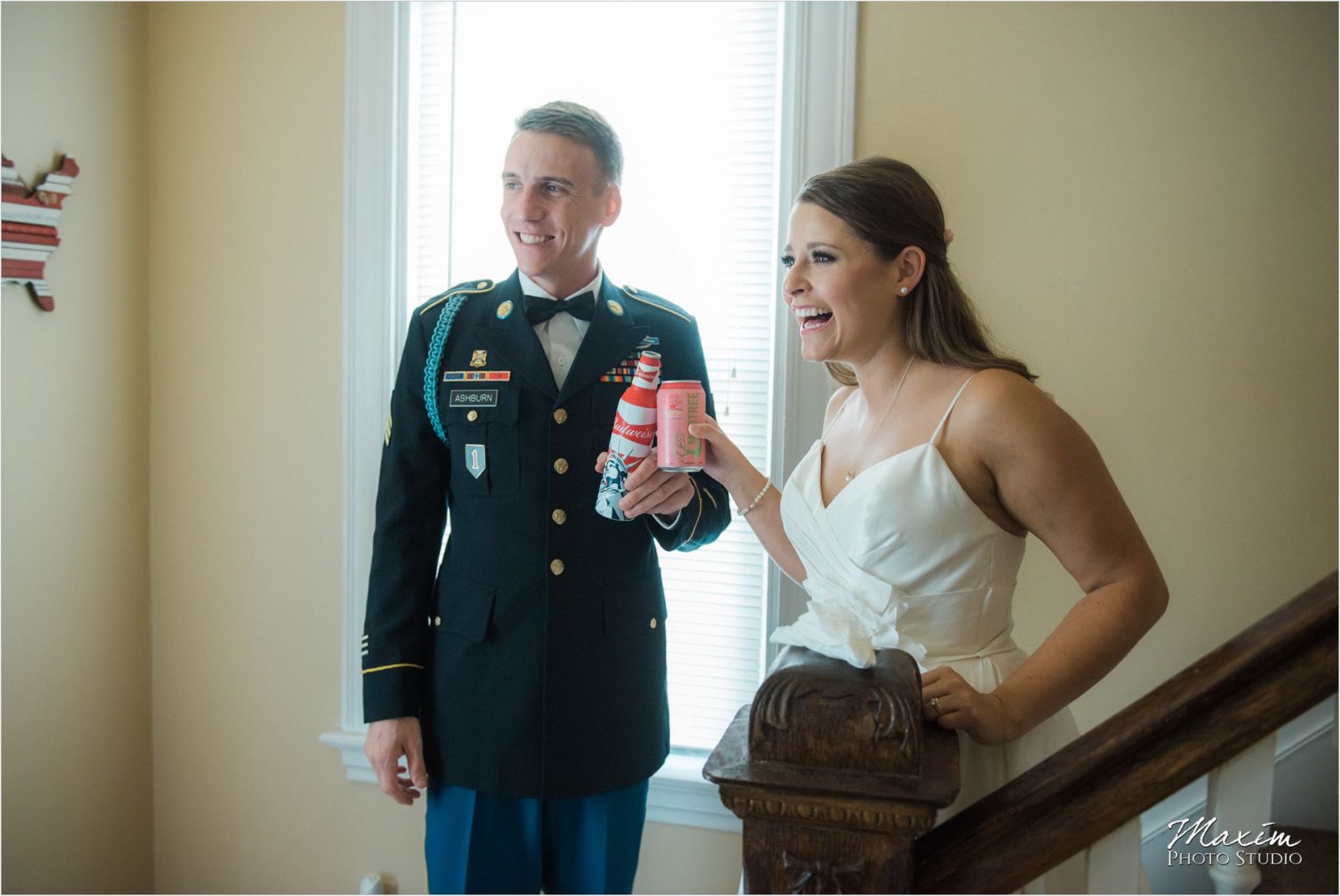 Cincinnati Wedding Photographers Mt Adams first look