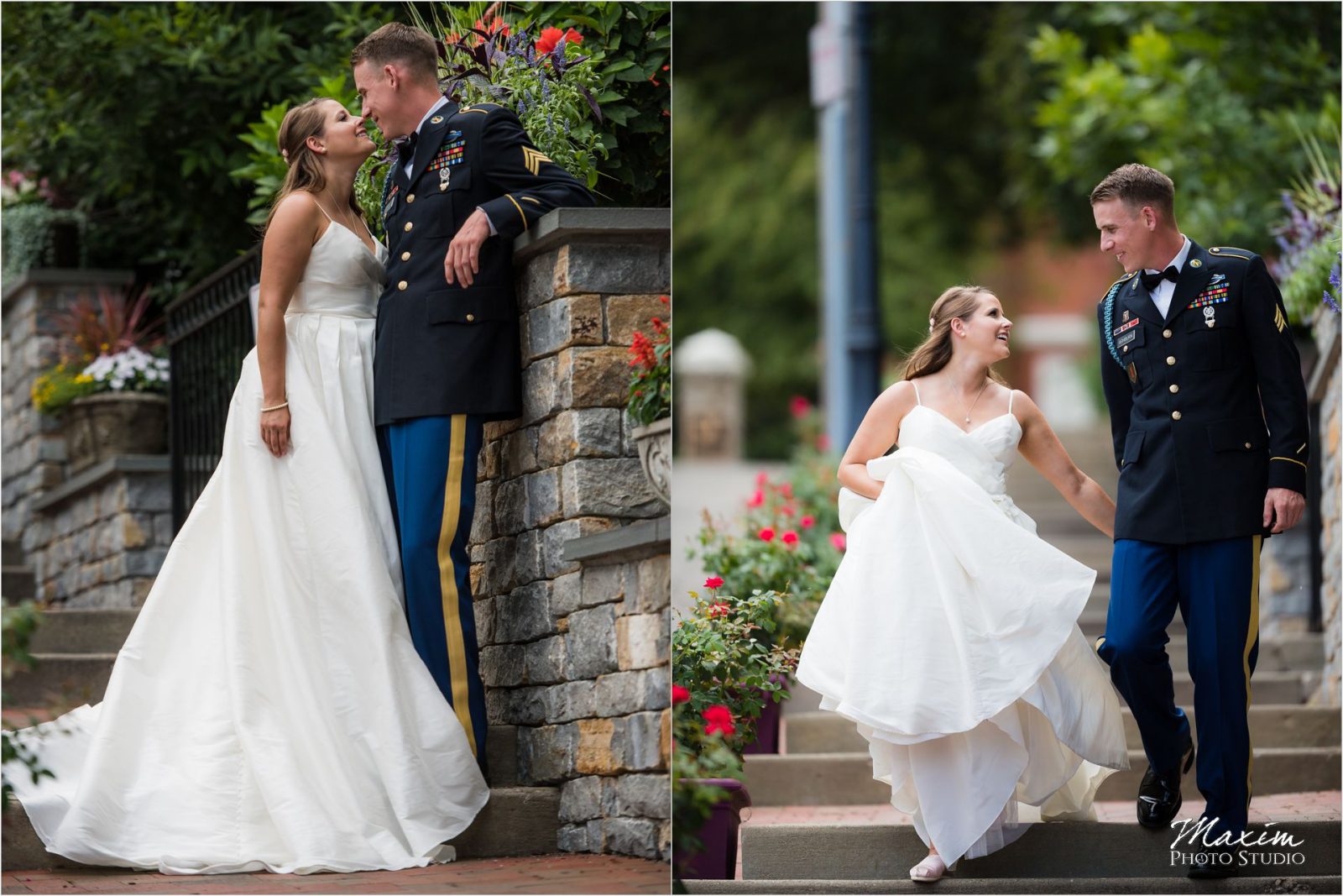 Cincinnati Wedding Photographers Mt Adams bride groom