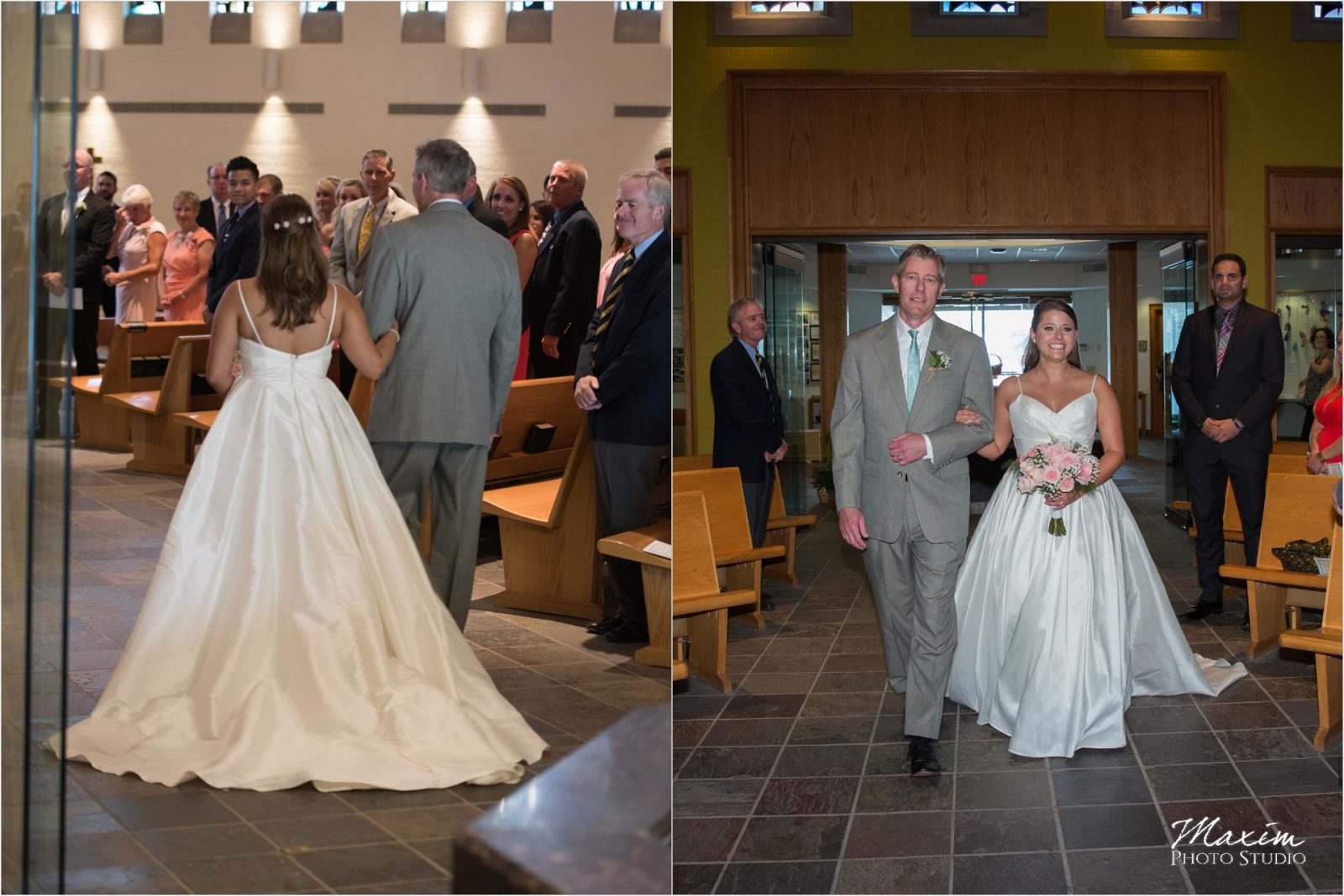 Cincinnati Wedding Photographers Bellarmine Chapel wedding ceremony