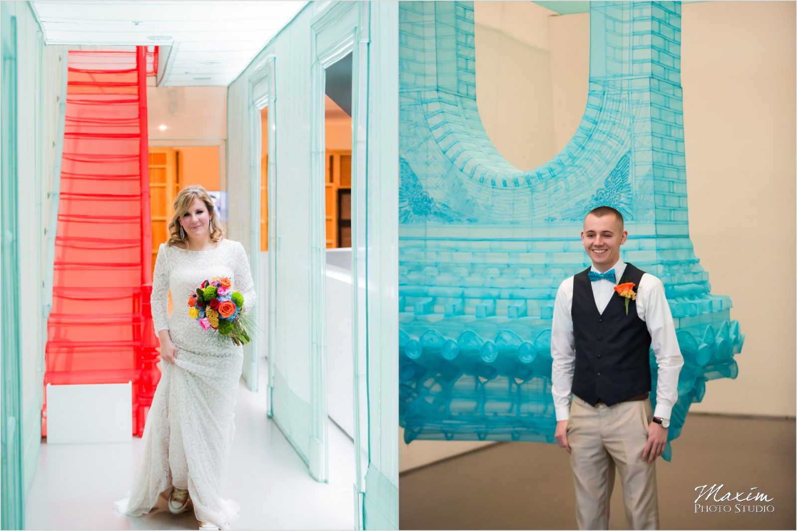 Contemporary Art Center Cincinnati Wedding Ceremony