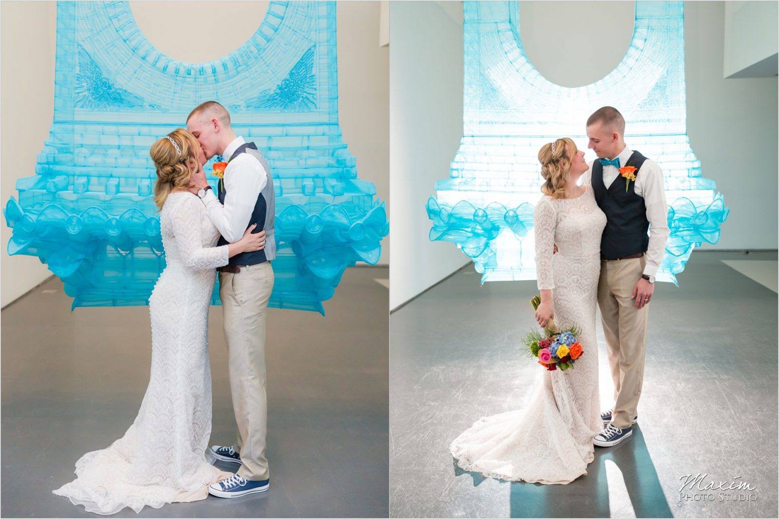 Contemporary Art Center Cincinnati Wedding Ceremony