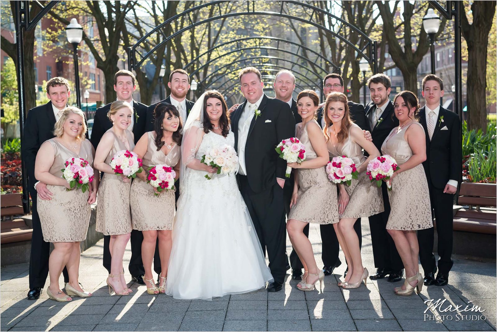 The Phoenix Cincinnati Wedding, Garfield Park, Cincinnati Bride Groom