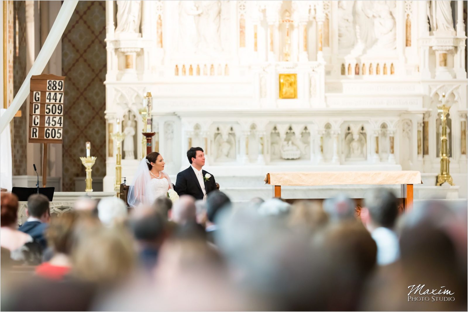 St Francis DeSales Cincinnati Wedding Ceremony