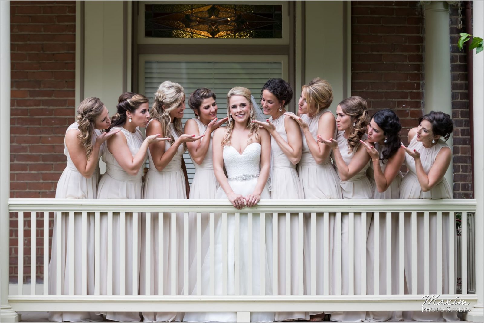 Drees Pavilion Cincinnati Wedding Bridesmaids Preparations