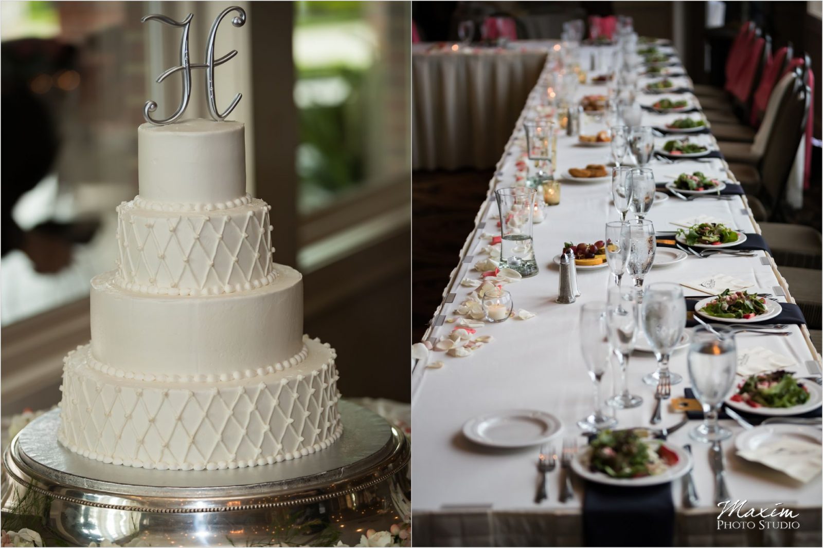 Drees Pavilion Wedding Reception cake