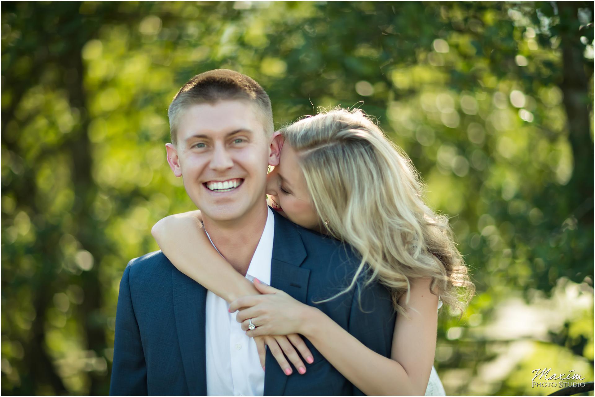 Ault Park Cincinnati, Engagement Photography, laughing couple