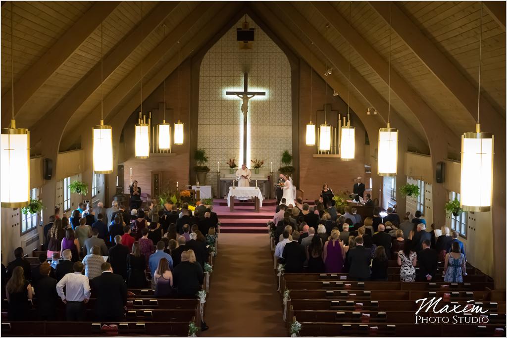Our lady of the Rosary Cincinnati wedding ceremony