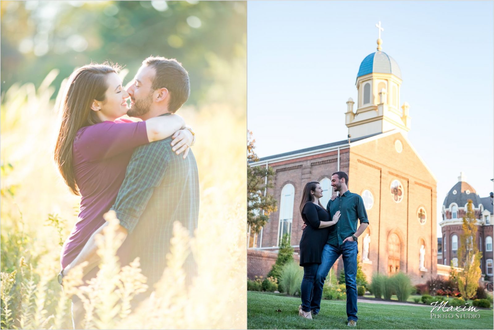 Dayton Wedding Photographers University of Dayton Engagement