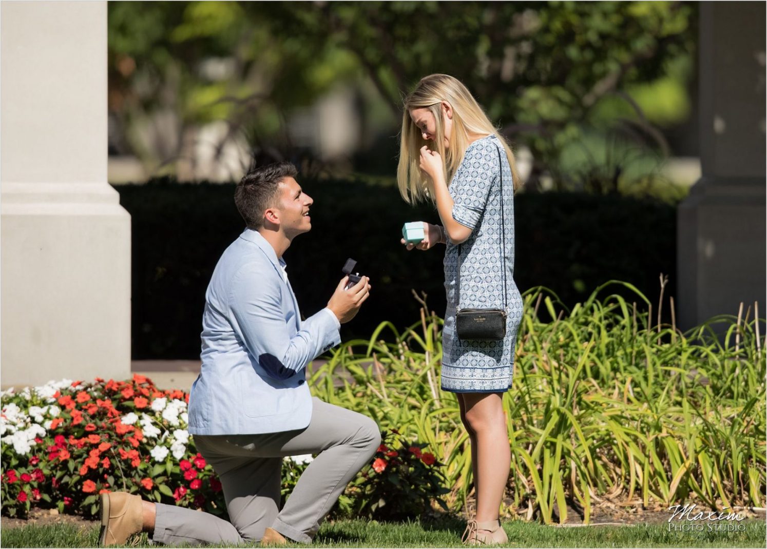 PG Gardens Cincinnati Surprise wedding Proposal