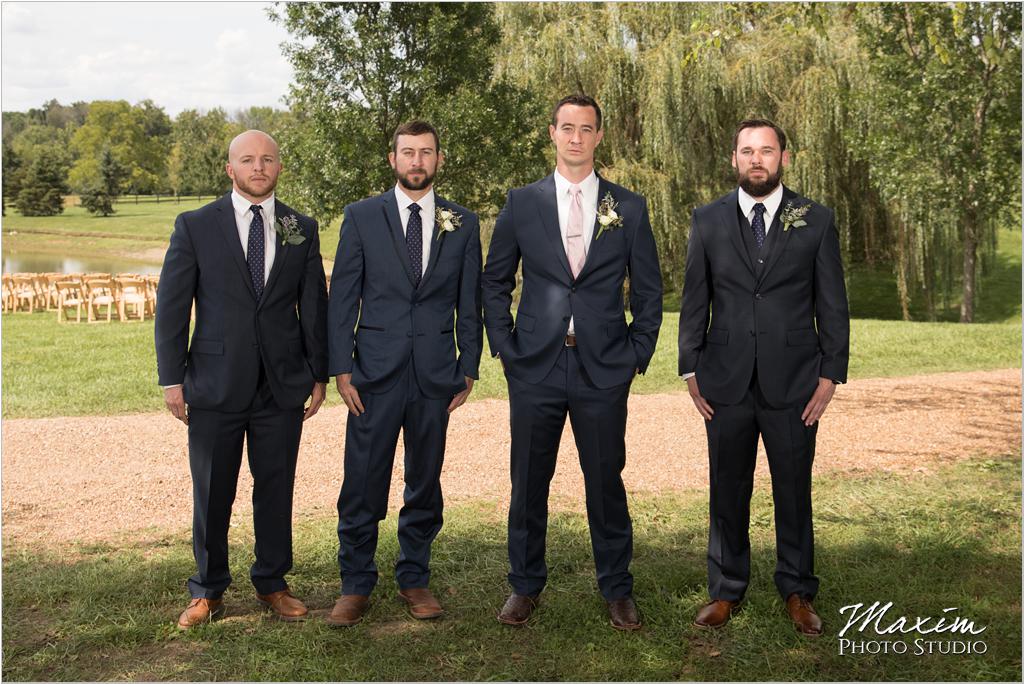 Groom groomsmen wedding pictures