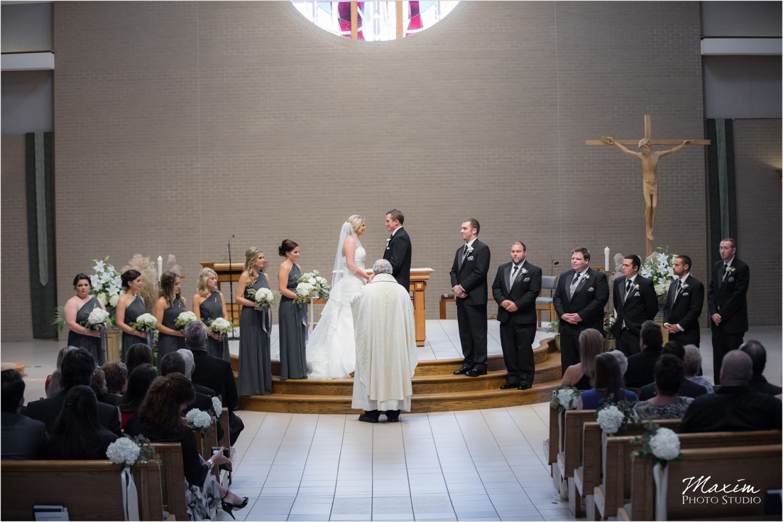 St Charles Borromeo Dayton Ohio wedding Ceremony