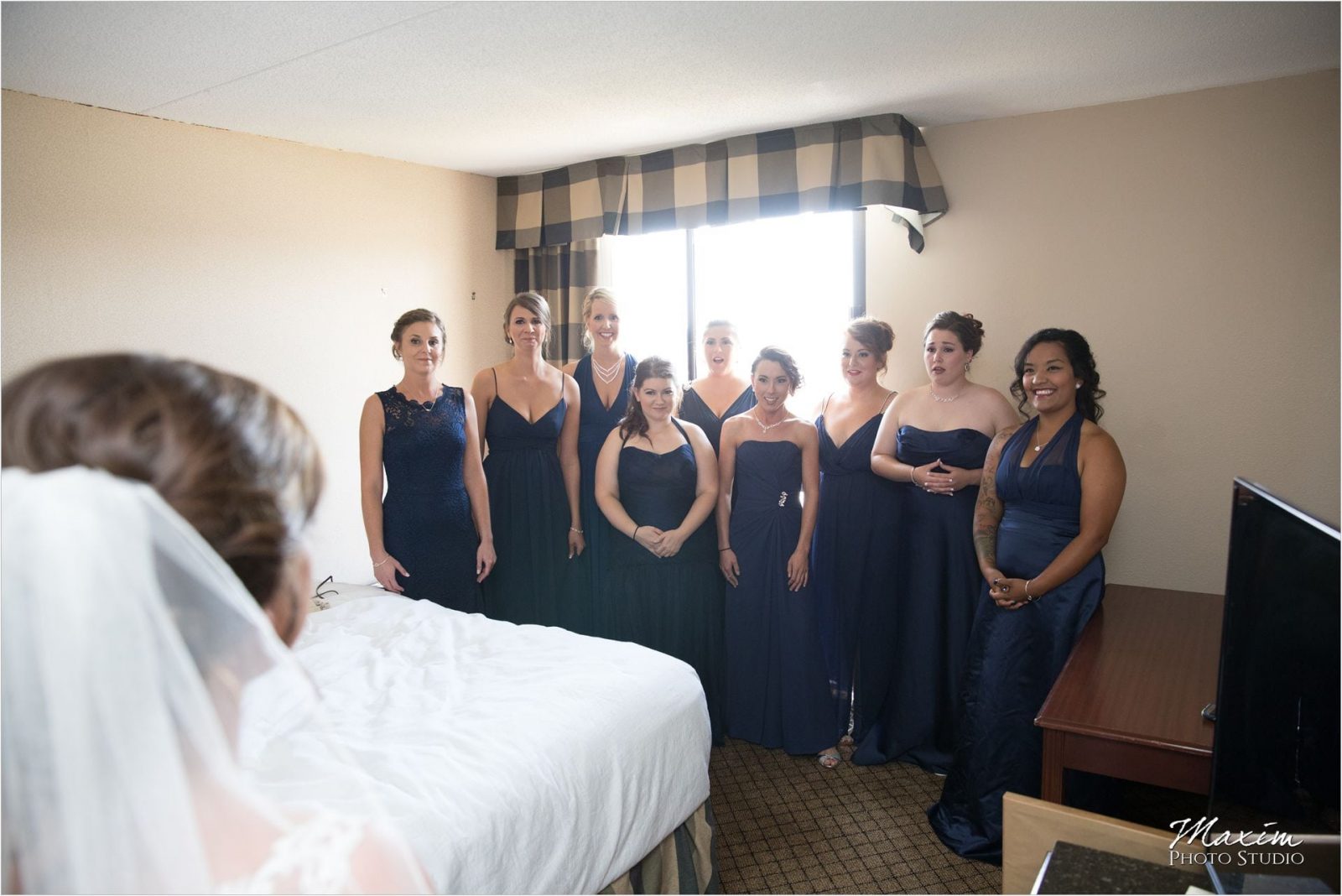 Pattison Park Lodge Wedding bridesmaids reveal