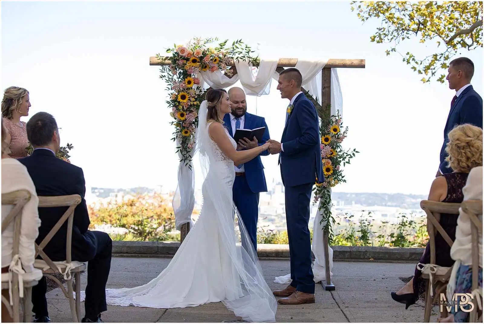Cincinnati Micro wedding elopement Mt. Echo Park Elopement Ceremony
