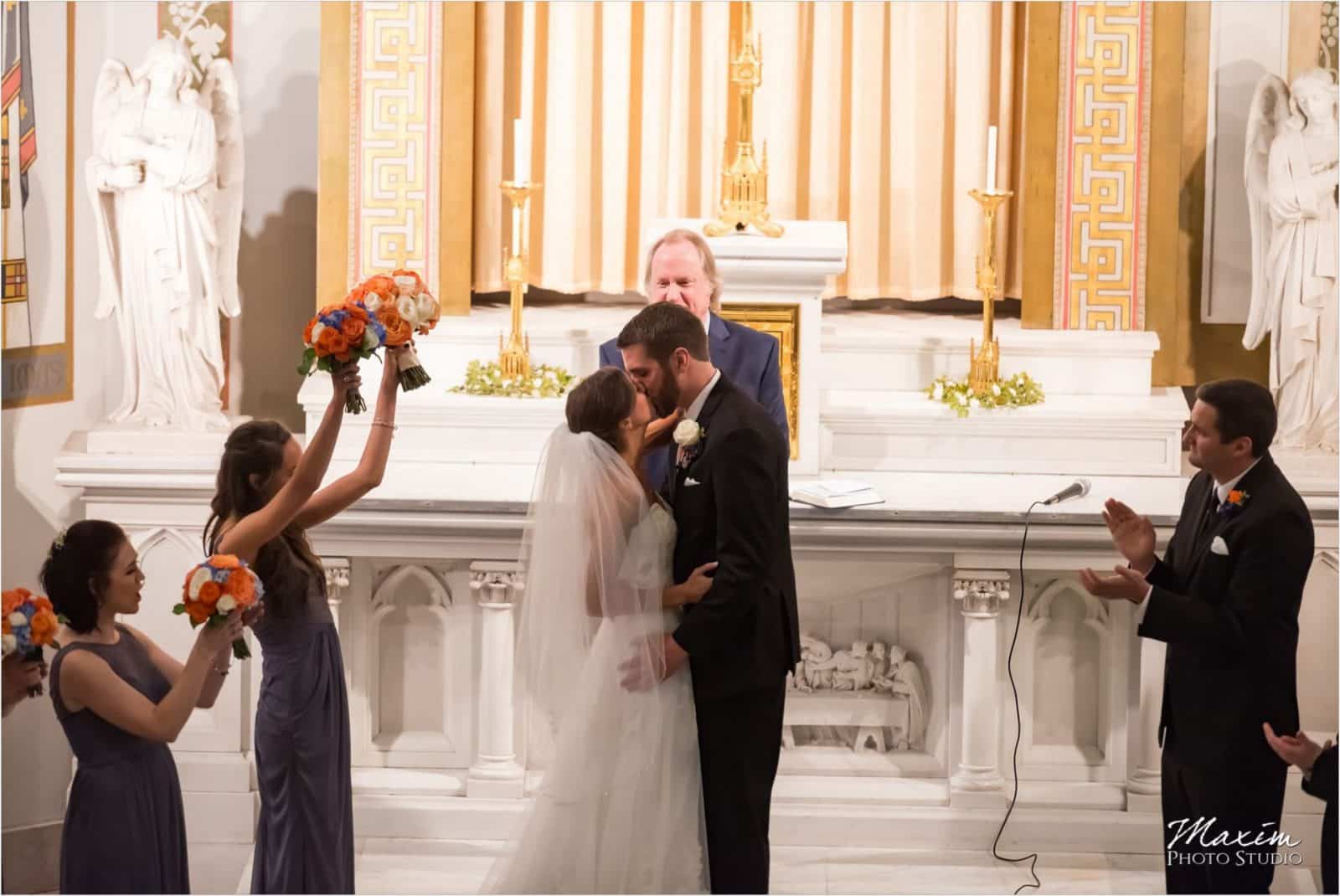 St. Aloysius Chapel Cincinnati wedding ceremony