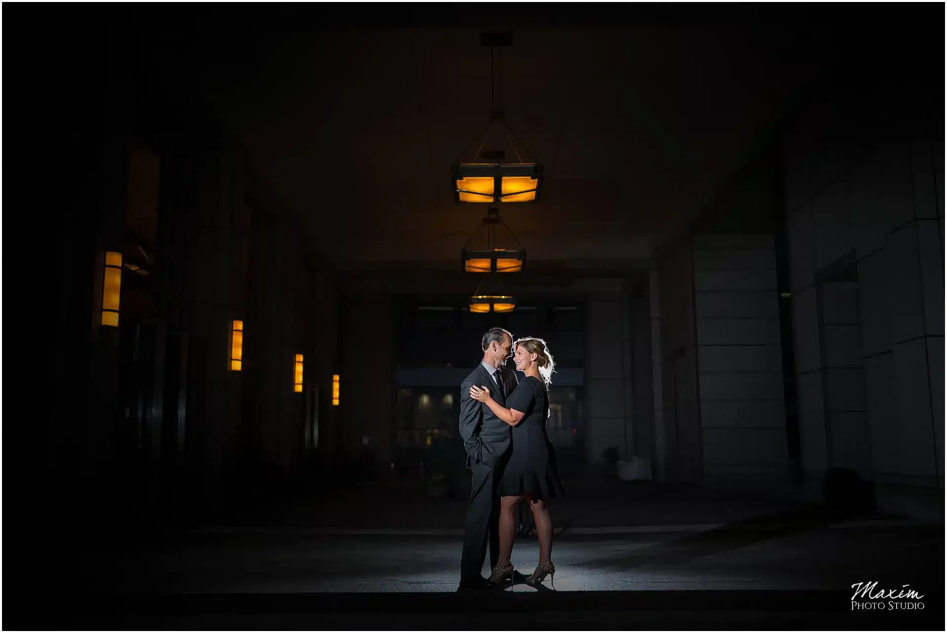 Cincinnati Wedding Photographers, After Dark Cincinnati Engagement photography