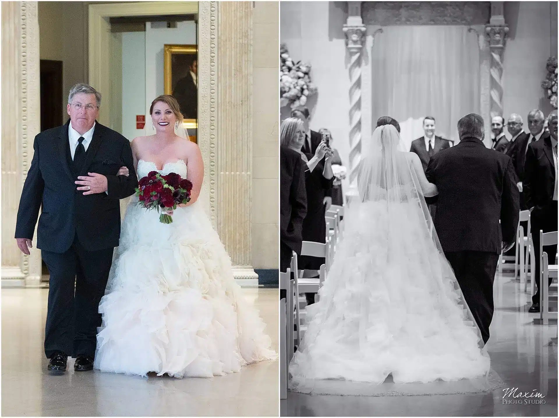Dayton Art Institute, Dayton Wedding Photographers, Gothic Cloister Ceremony