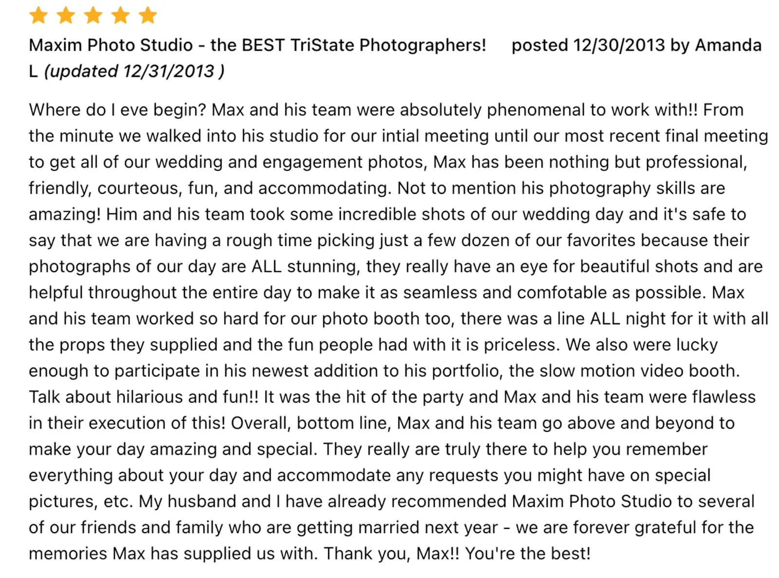 Maxim Photo Studio review