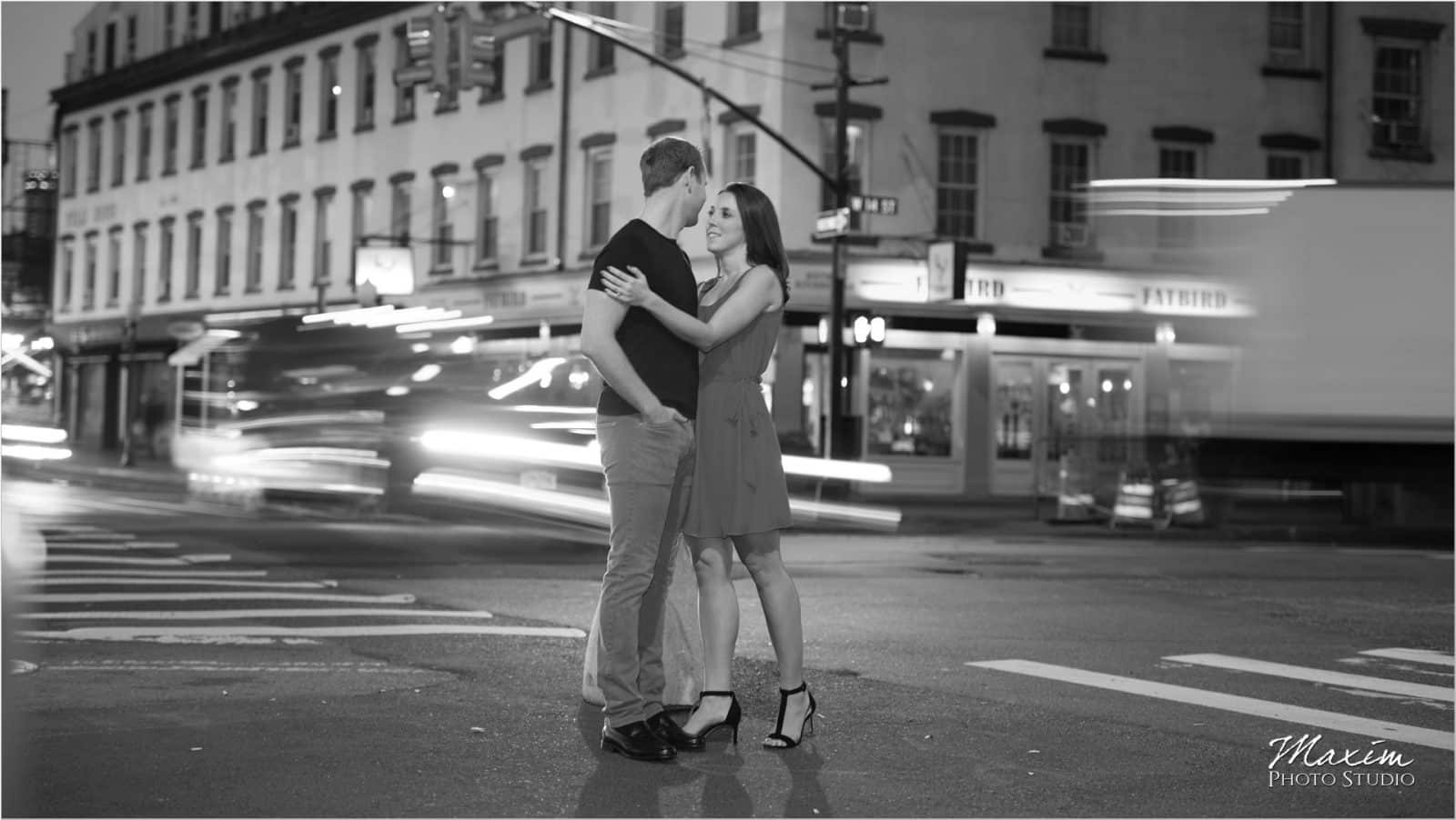 New York City MeatPacking district Wedding engagement couple pictures