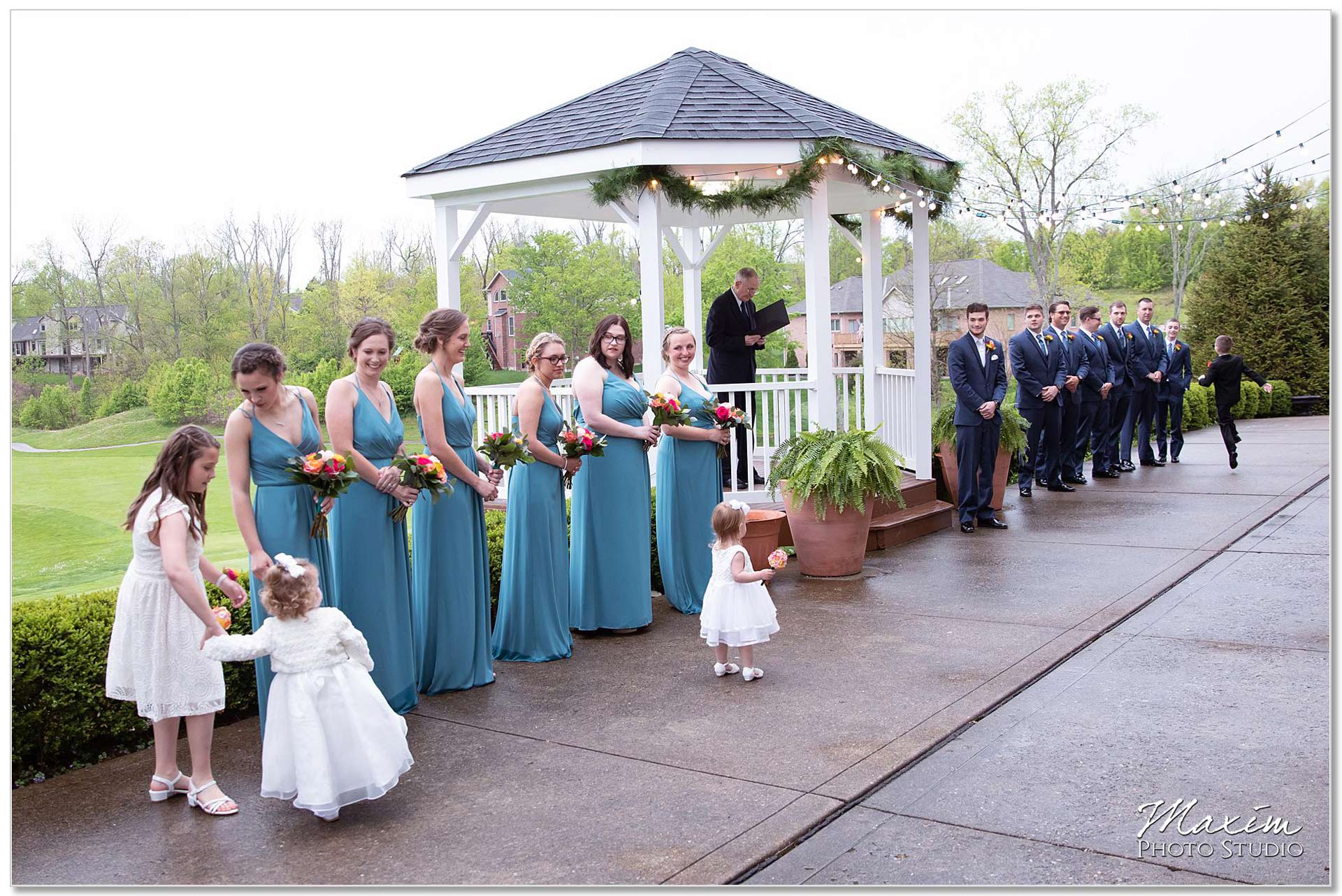 Pebble Creek Cincinnati Wedding ceremony