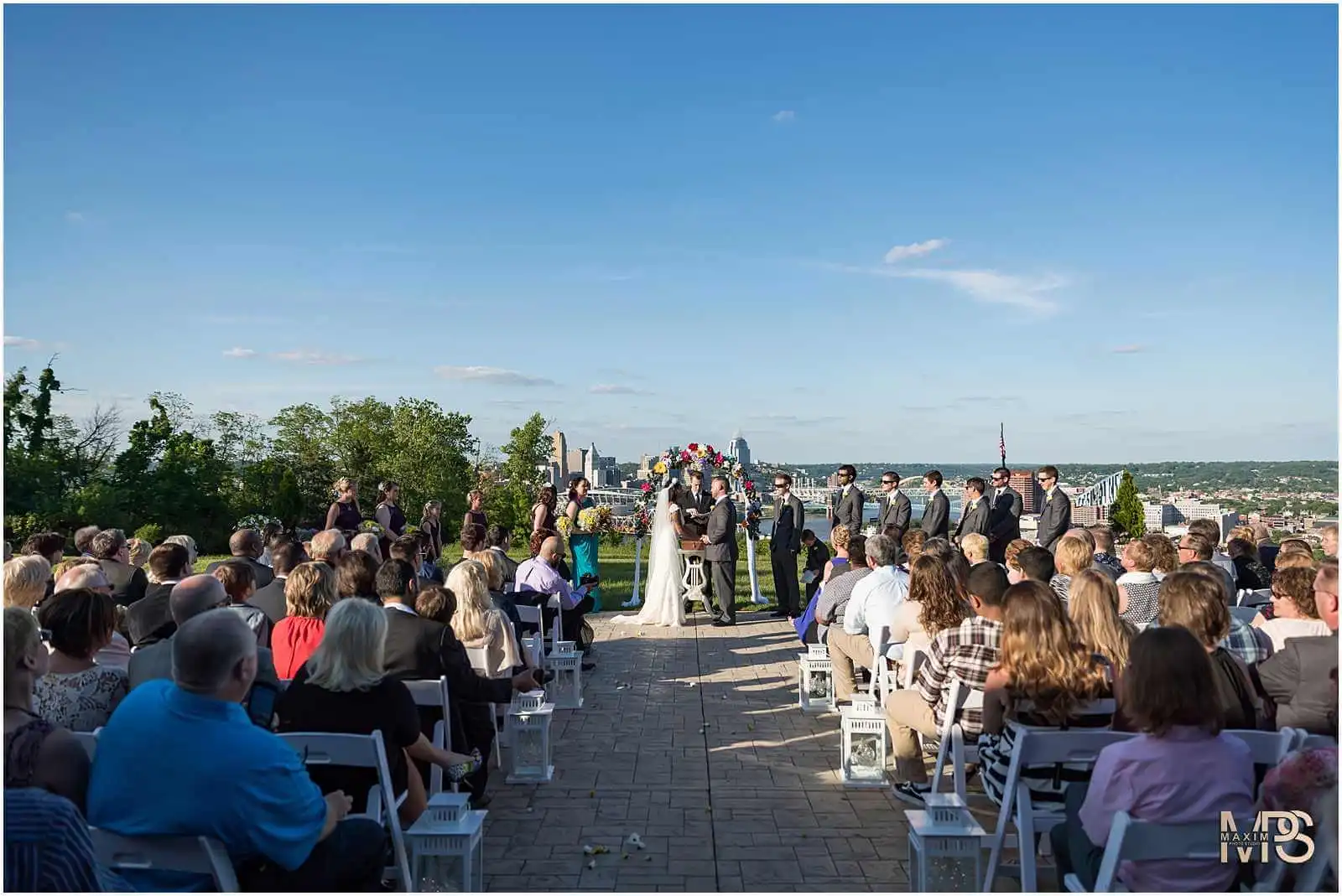 Drees Pavilion Wedding Photography ceremony