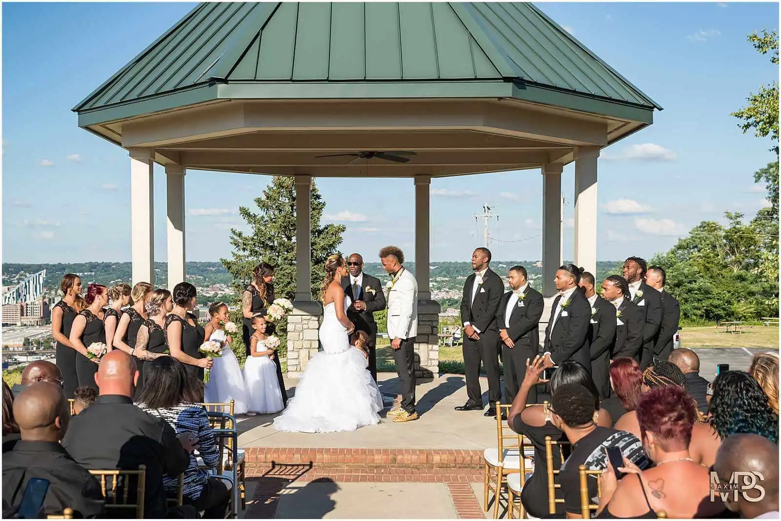 Drees Pavilion Cincinnati Wedding ceremony