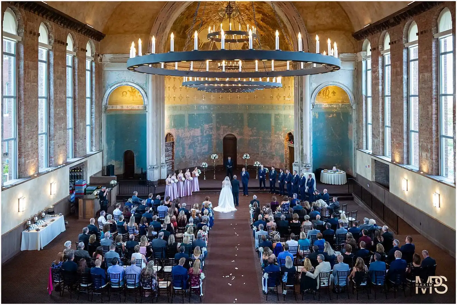 The Monastery Event Center Wedding Ceremony