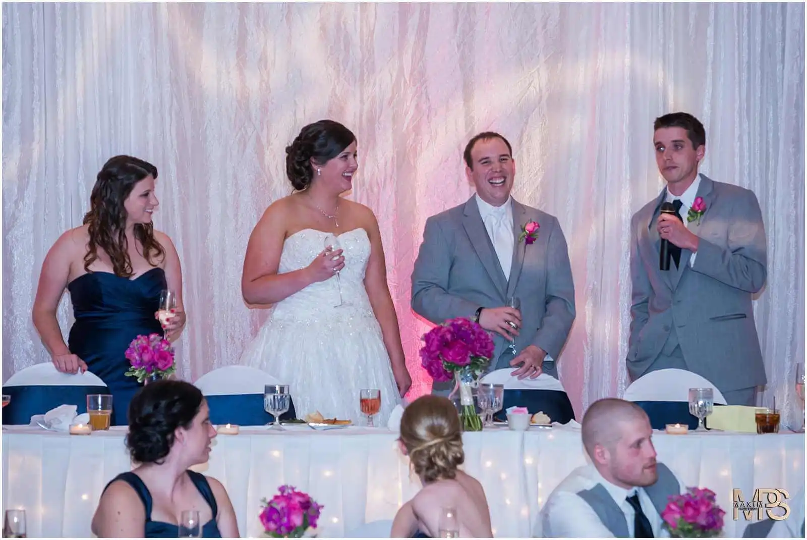 Cincinnati Wedding Photographers Holiday Inn - Eastgate Wedding reception