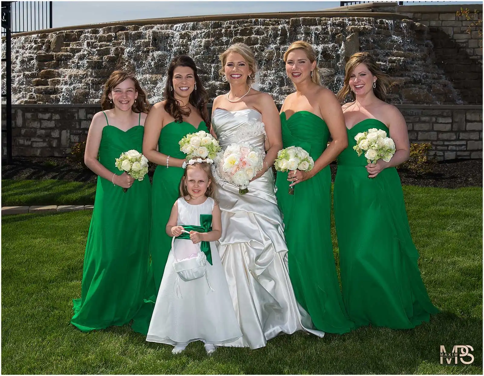 Scioto Reserve Country Club Columbus Ohio wedding bridesmaids