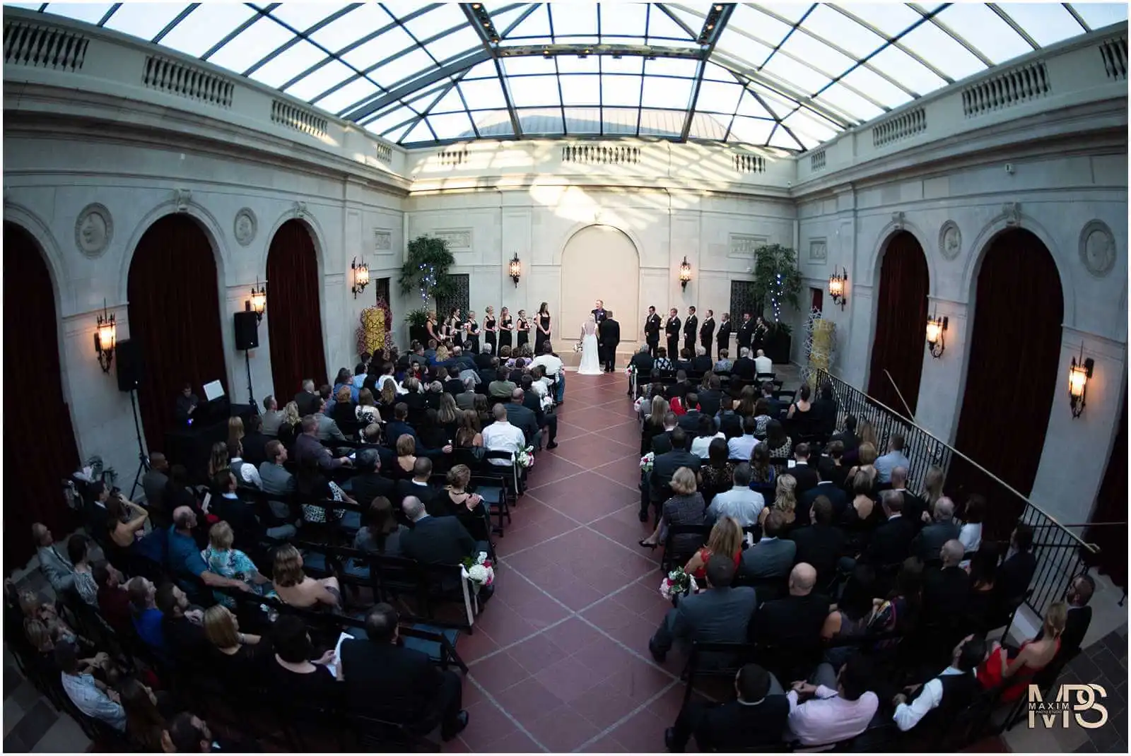 Columbus Art Museum wedding ceremony