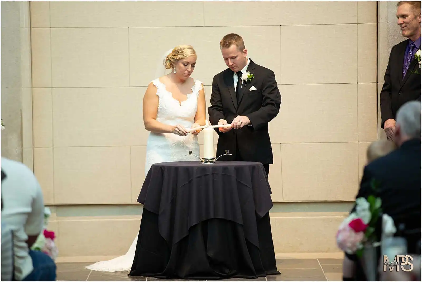 Columbus Art Museum wedding ceremony