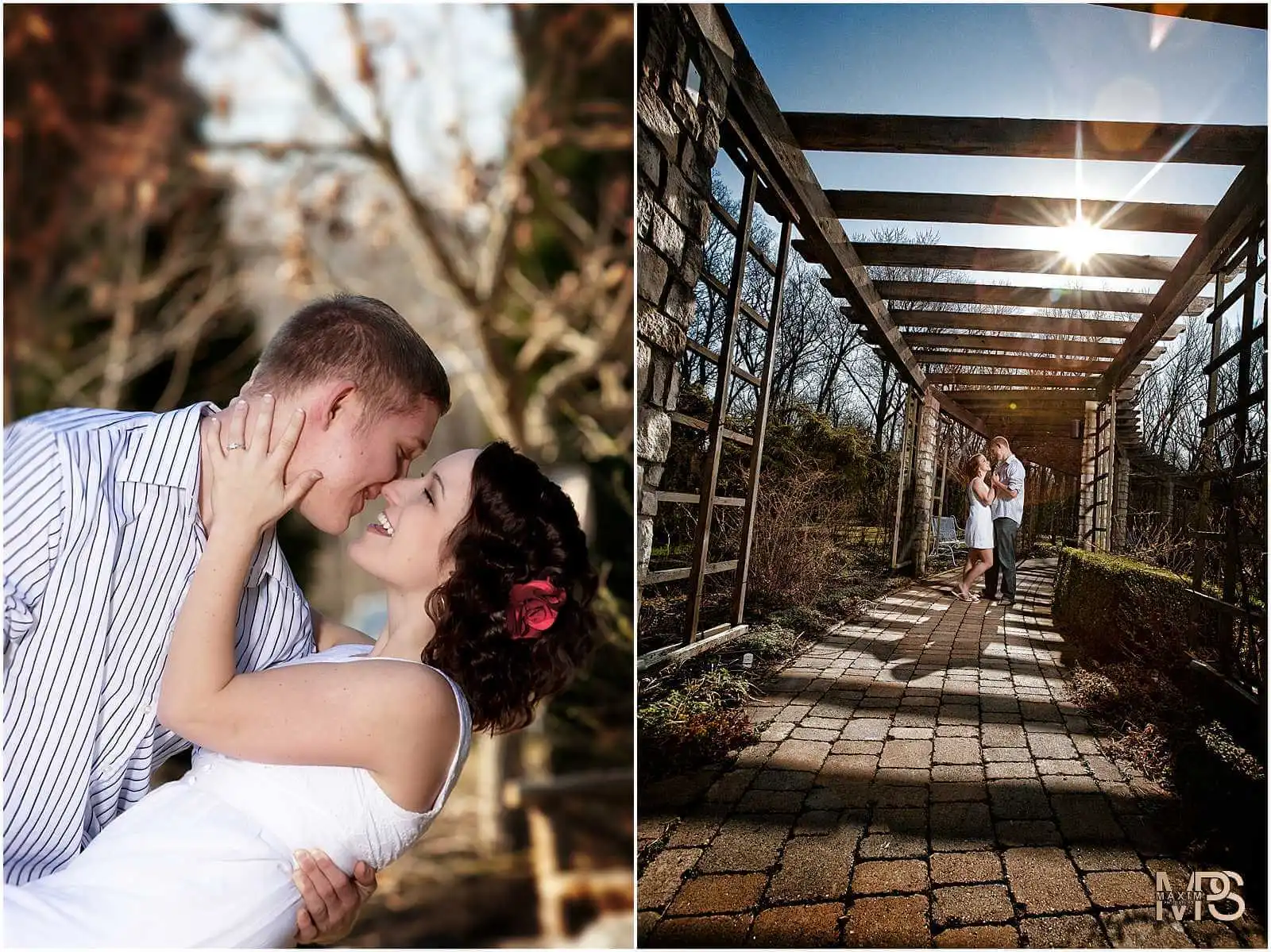 Dayton Ohio Wedding Photographers, Wegerzyn Gardens Engagement