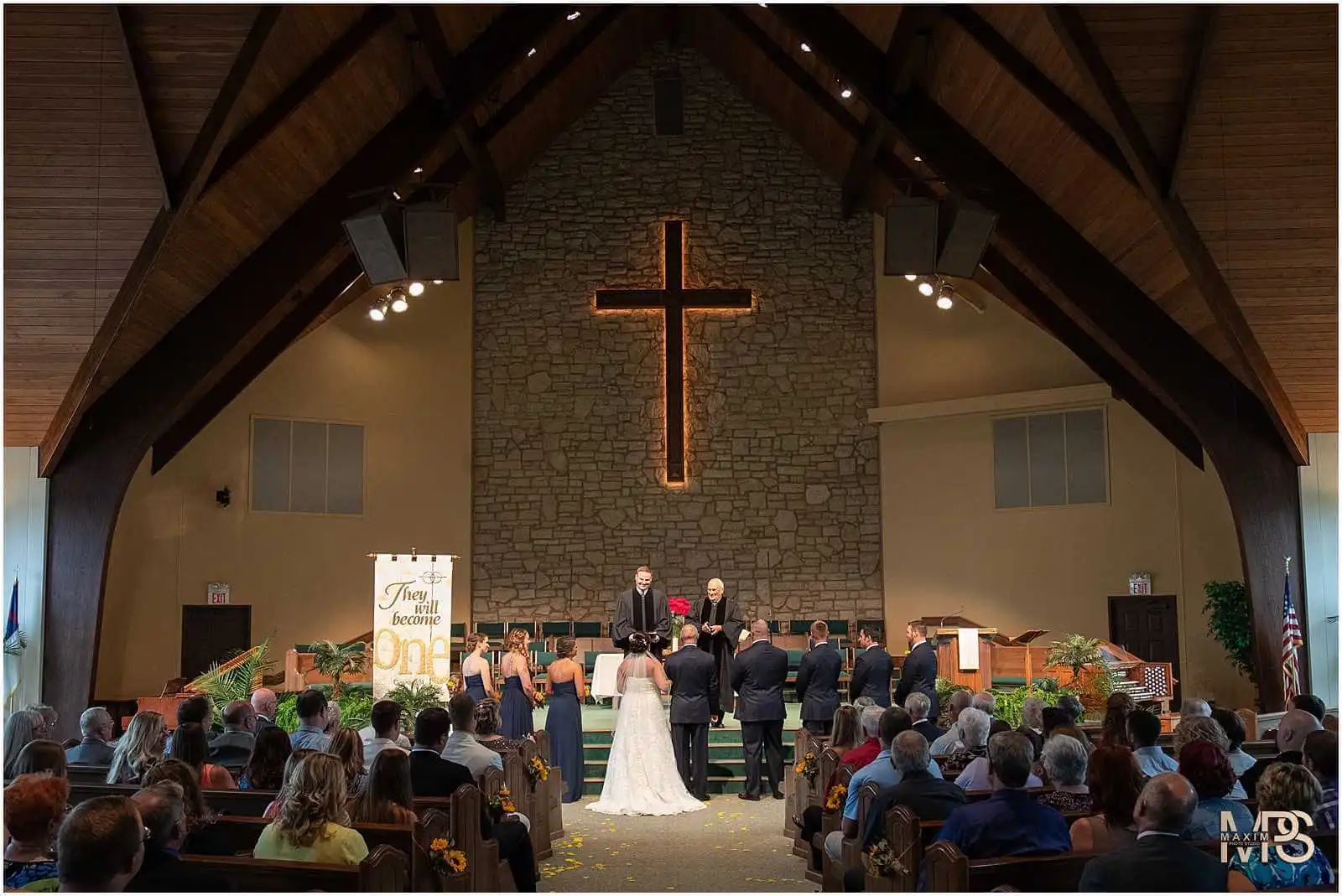 Normandy Church Dayton Ohio wedding ceremony