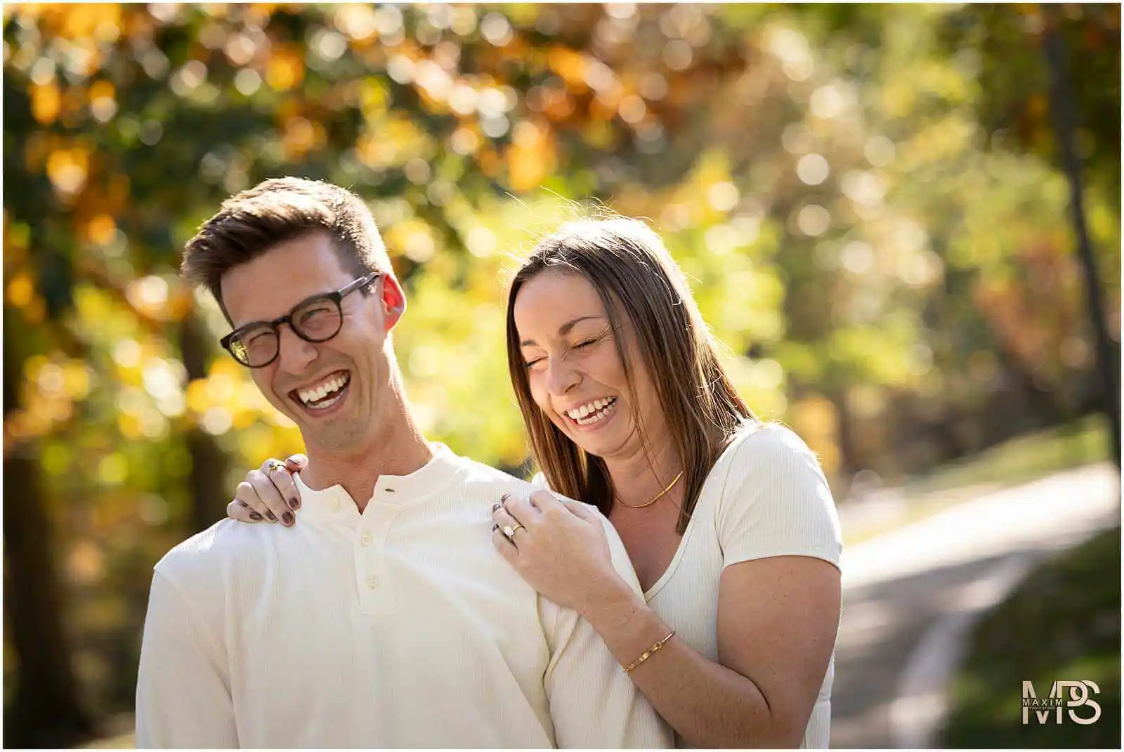 Eden Park Cincinnati Surprise proposal photography