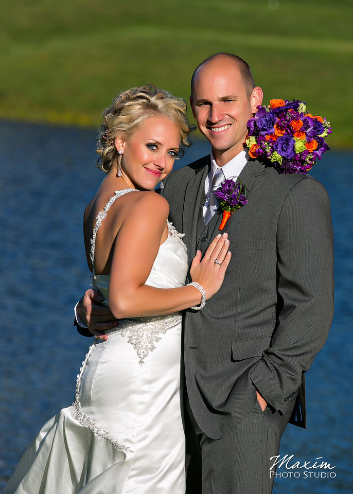 Pebble creek golf club wedding, Bride and groom, Cincinnnati Wedding