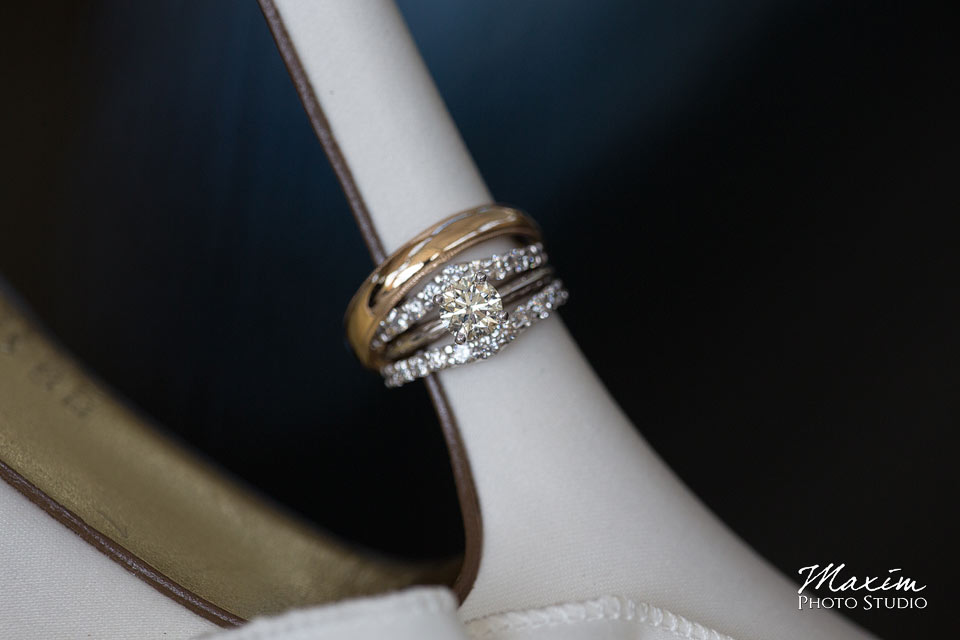 Anderson Center Cincinnati Wedding rings