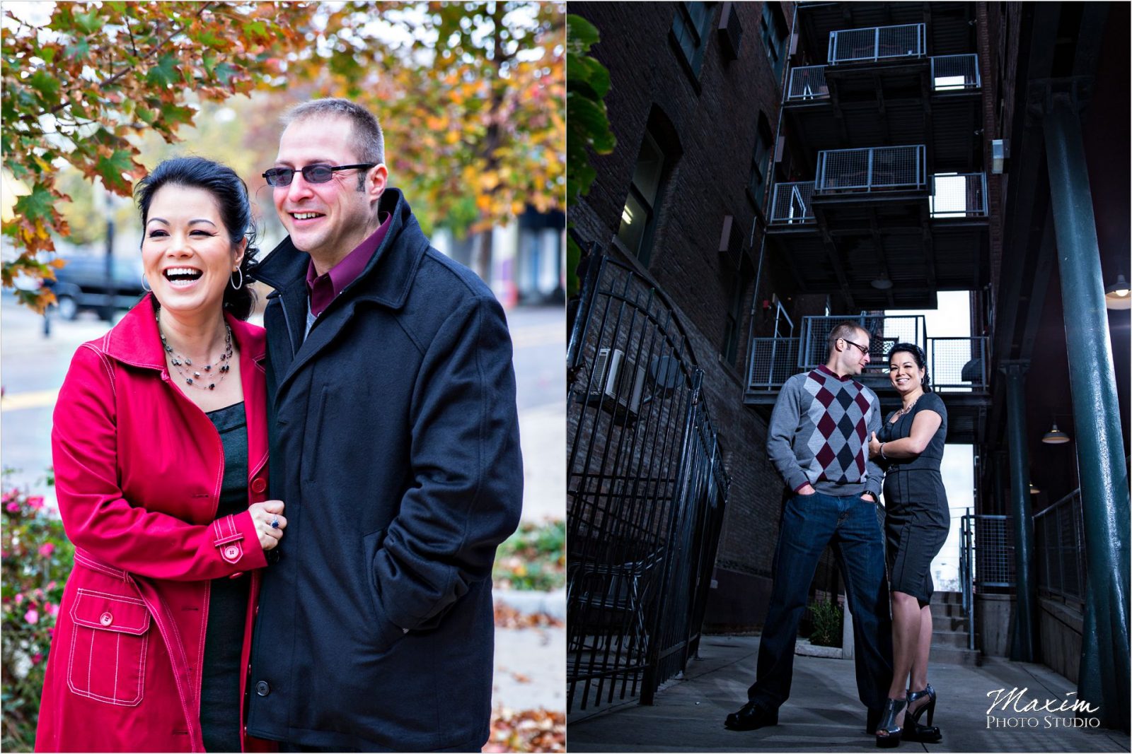 Dayton Wedding Photographers Oregon District Engagement