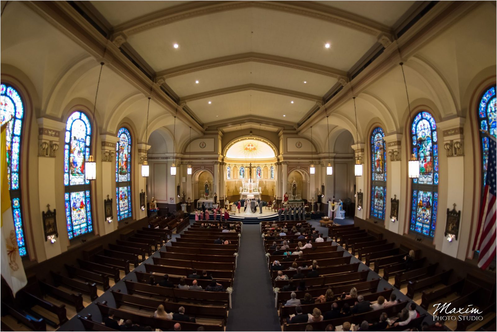 St Bernard Church Dayton KY Wedding Ceremony