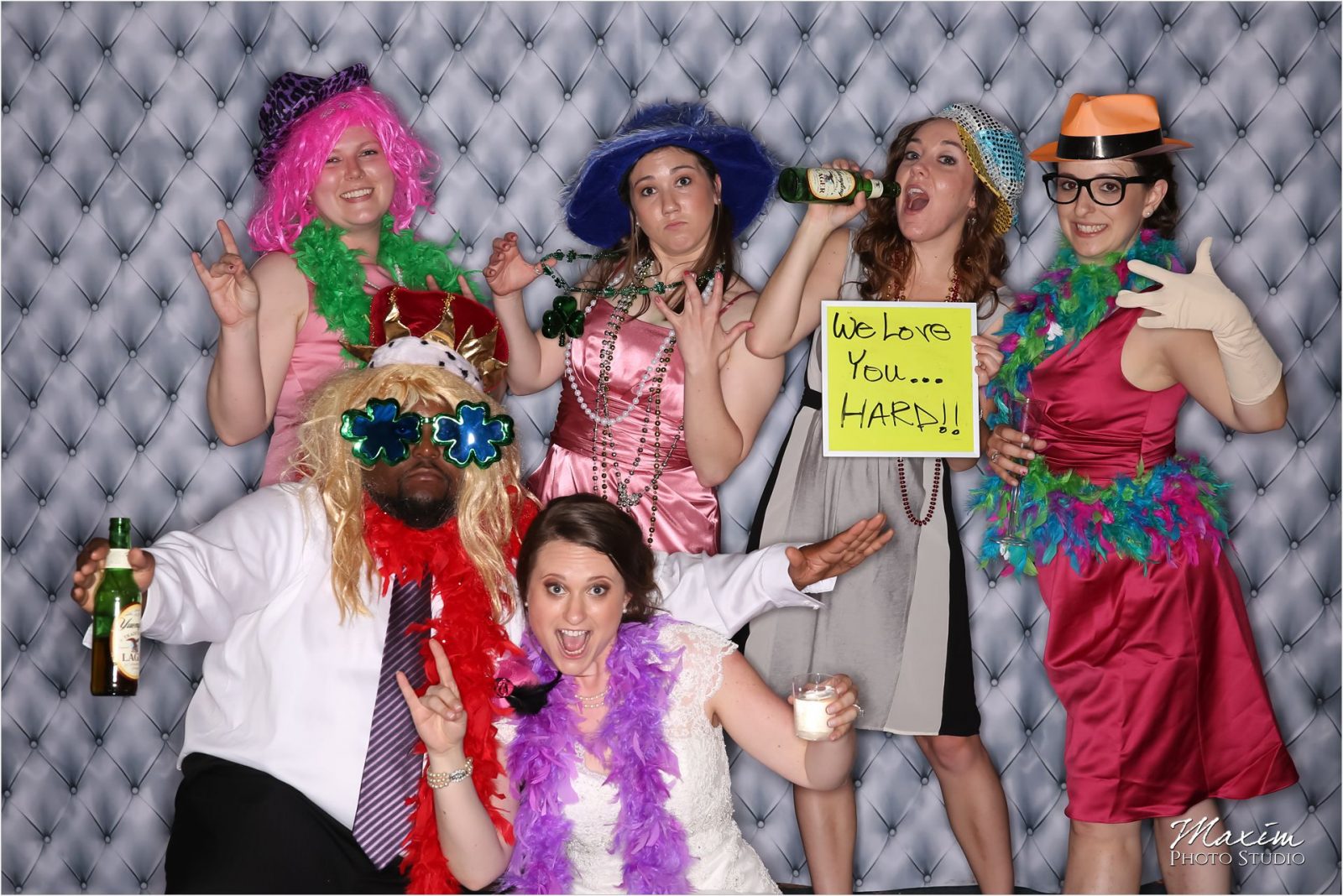 Unboxed Photo Booth Longworth Hall Wedding Reception