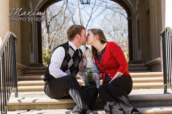 Miami University Wedding Engagement Photography