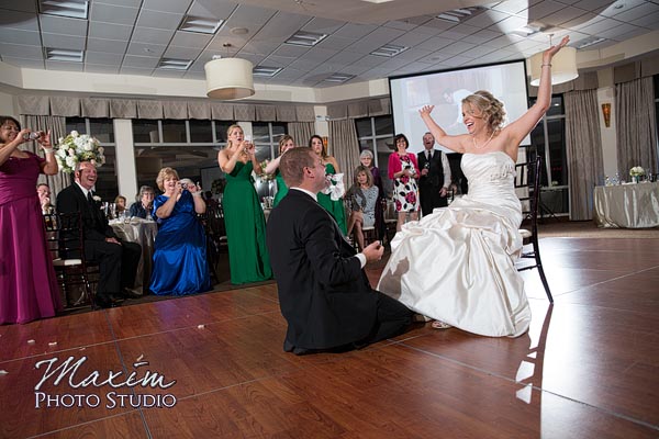 Scioto Reserve Country Club Fall Wedding Lindsey Eric