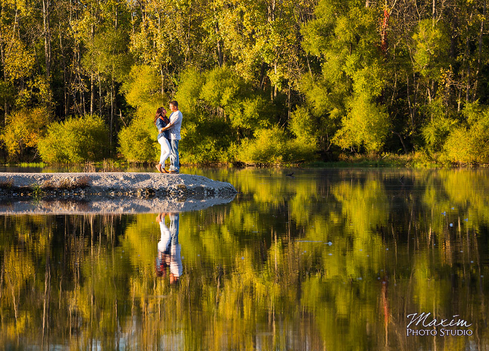 Carriage Hill Dayton Ohio Engagement