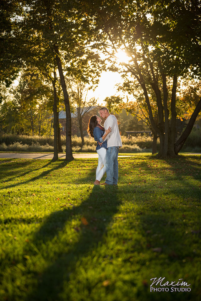 Carriage Hill Dayton Ohio Engagement