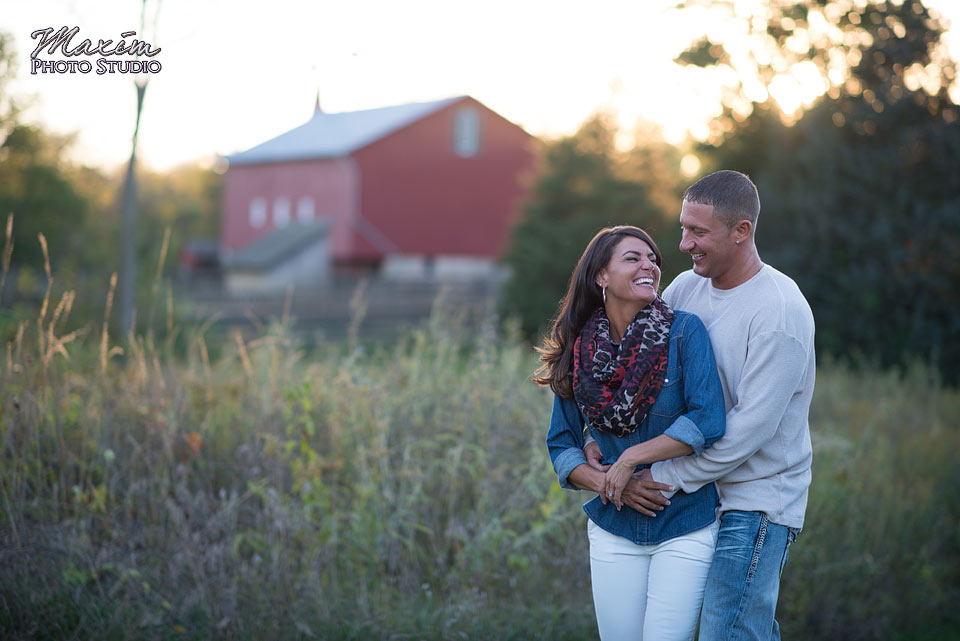 Carriage Hill Dayton Ohio Engagement