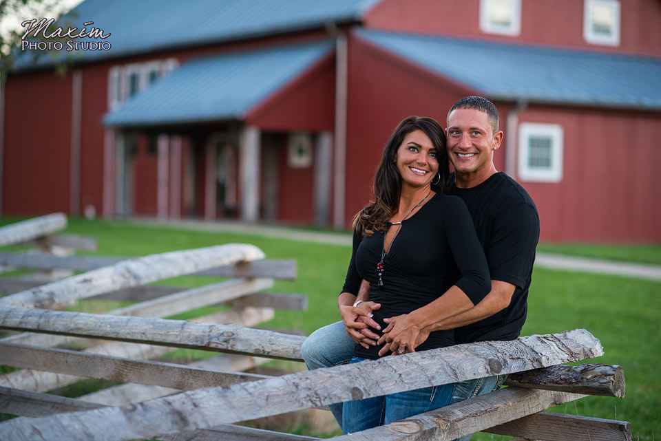 Carriage Hill Dayton Ohio Engagement