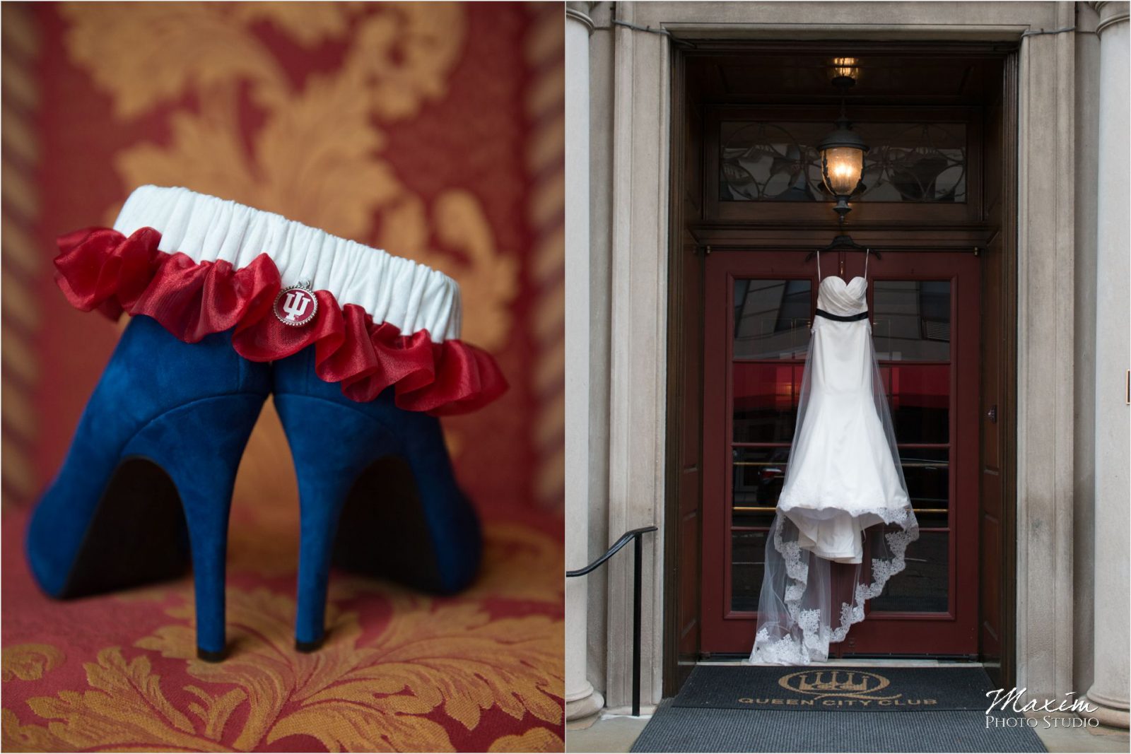 Queen City Cincinnati Wedding shoes dress