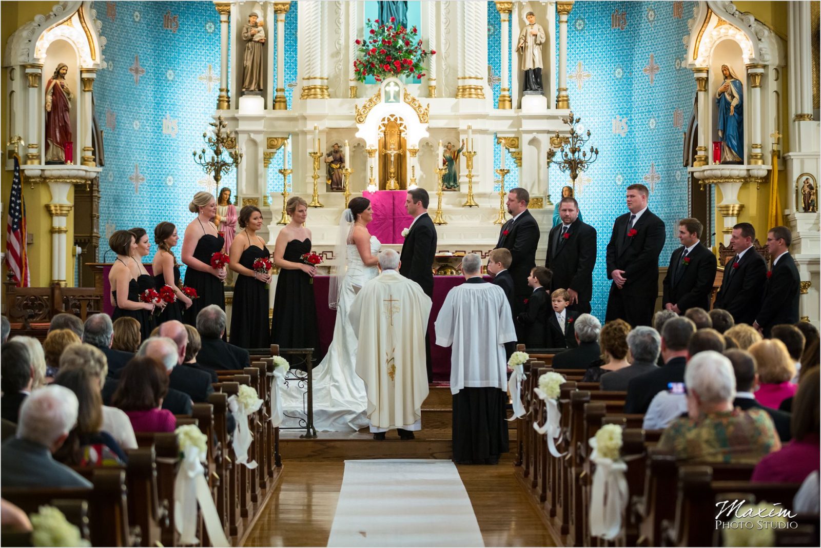 St. Rose Church Cincinnati Wedding Ceremony