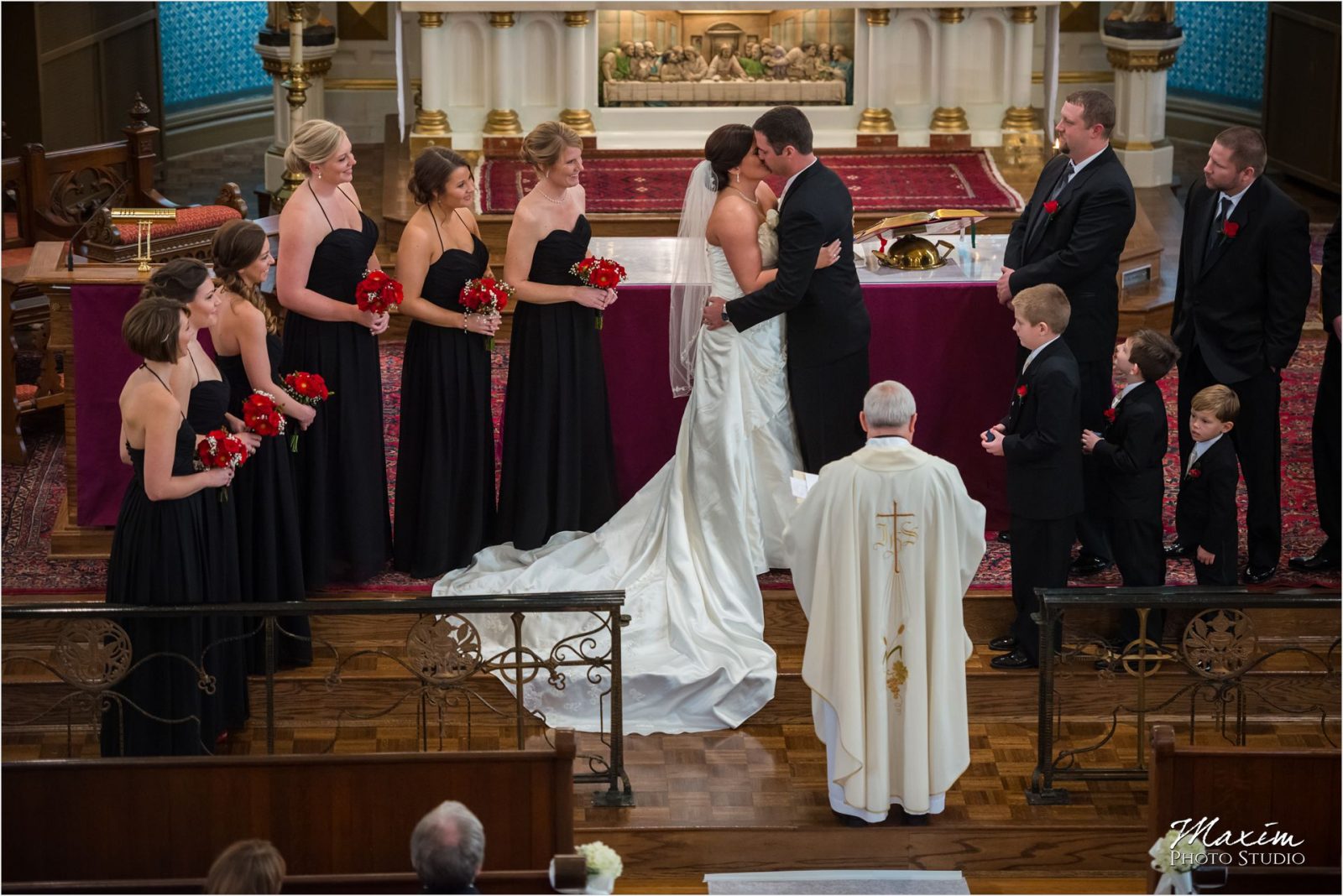 St. Rose Church Cincinnati Wedding Ceremony